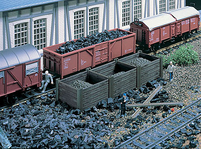 Vollmer 45717 HO Scale Coal Bin -- 4-13/32 x 1-13/32 x 15/16"  11 x 3.5 x 2.3cm