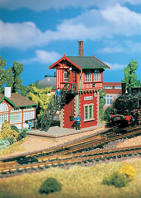 Vollmer 45731 HO Scale Interlocking Yard Tower -- 5-1/8 x 2 x 5-1/8"  13 x 5 x 13cm