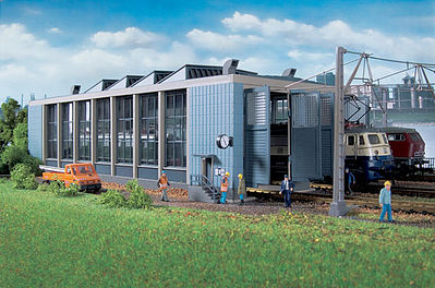 Vollmer 45765 HO Scale Engine Shed for Electric Locos -- 13-13/64 x 6 x 4-13/32"  33 x 15 x 11cm