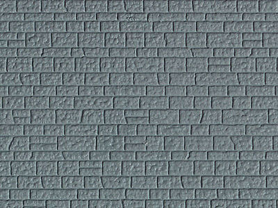 Vollmer 46024 HO Scale Textured Styrene Sheet -- Natural Stone