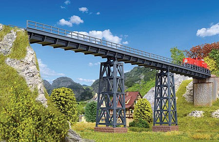 Vollmer 47318 N Scale Viaduct -- 17-3/5 x 1-1/5 x 4-3/4"  44 x 3.3 x 11.8cm
