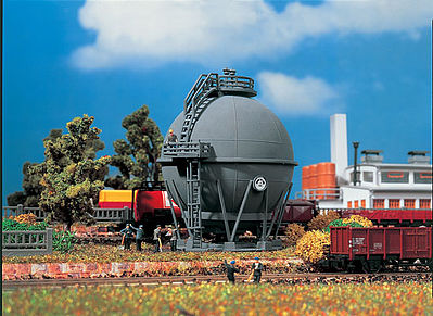Vollmer 47547 N Scale Spherical Gas Tank -- 3"  7.5cm Diameter x 3-13/32"  8.5cm Tall