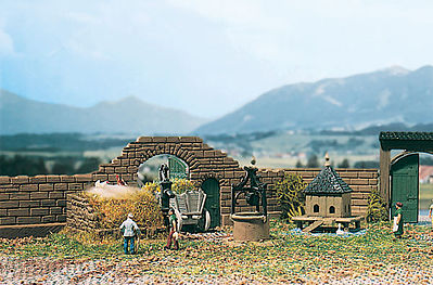 Vollmer 47708 N Scale Farmyard Accessories