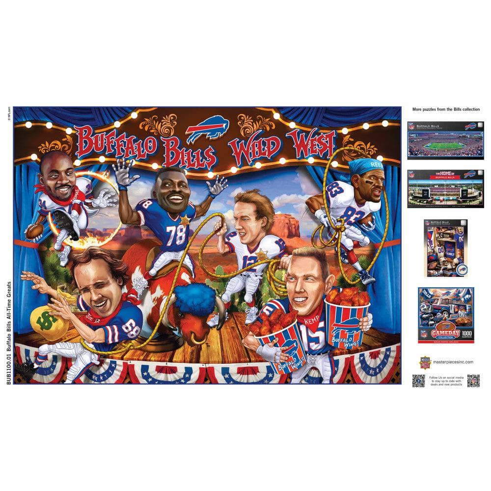Buffalo Bills - All Time Greats 500 Piece Jigsaw Puzzle