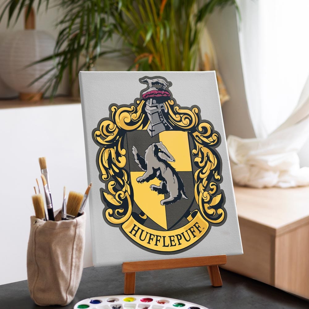 Hufflepuff Crest - Paint By Numbers Kit
