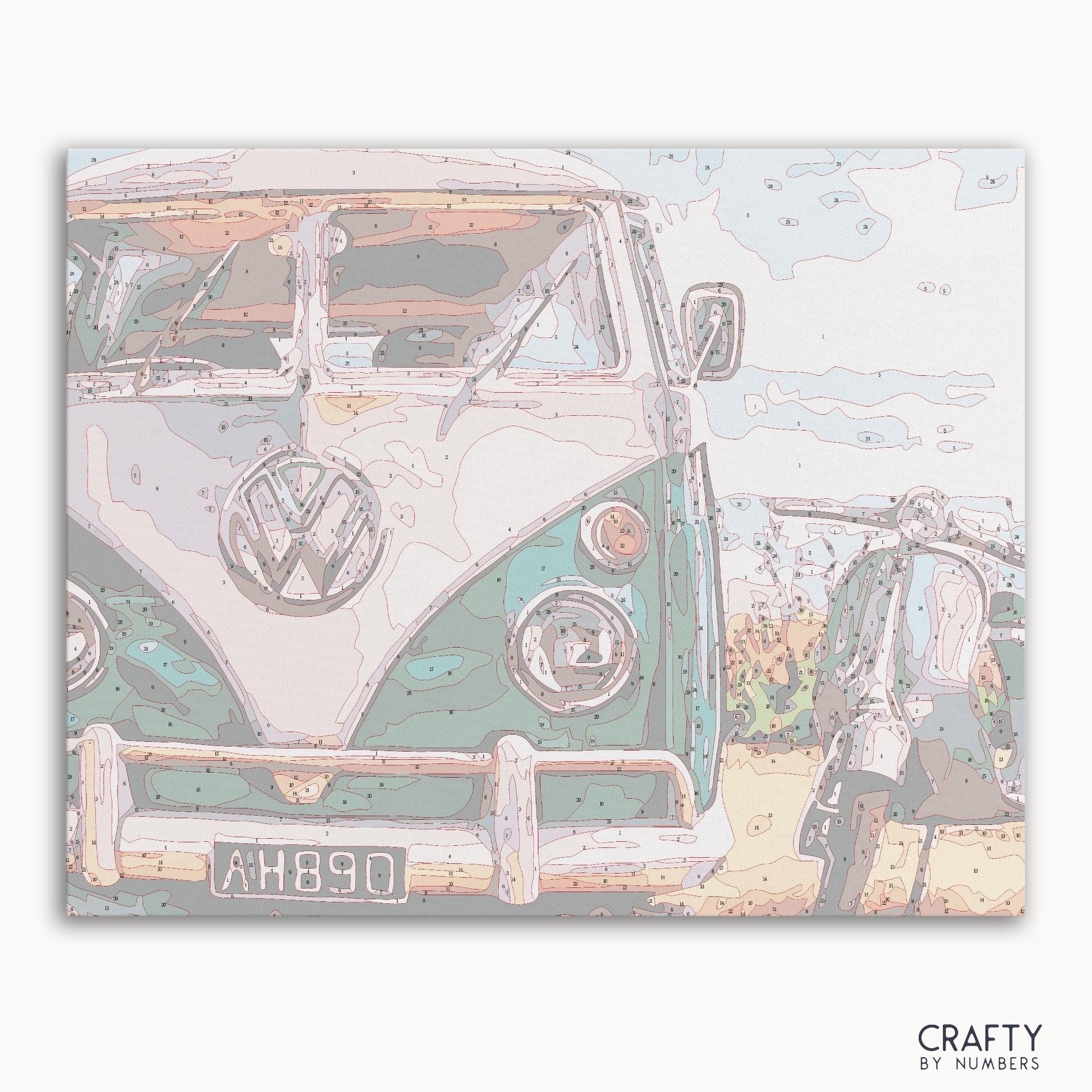 VW Van With Scooter