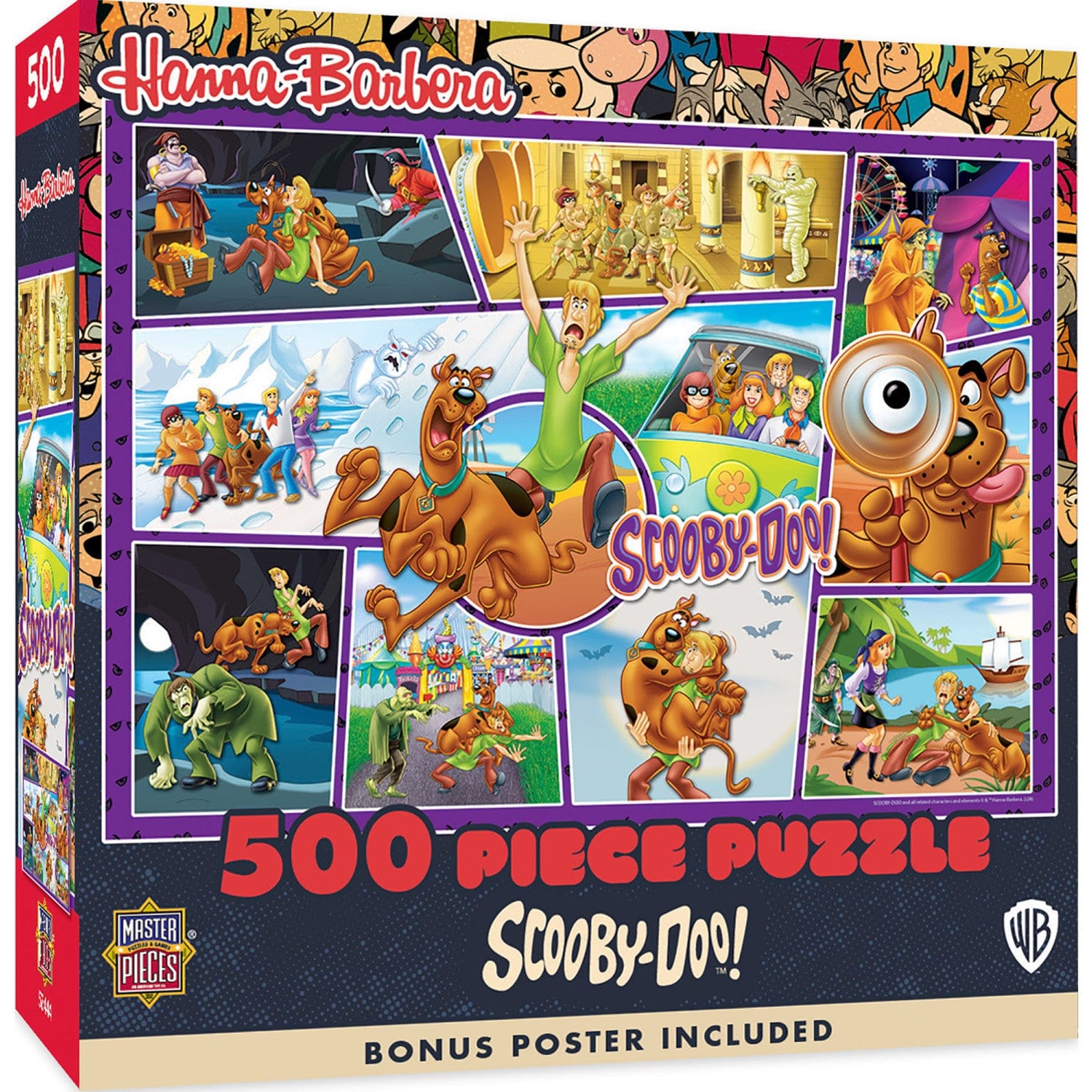 Cartoons - Scooby-Doo! Collage 500 Piece Puzzle