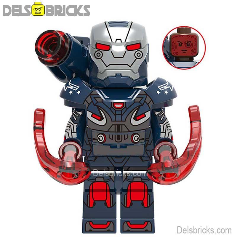 War Machine Avengers MCU Lego Minifigures Custom Toys 3