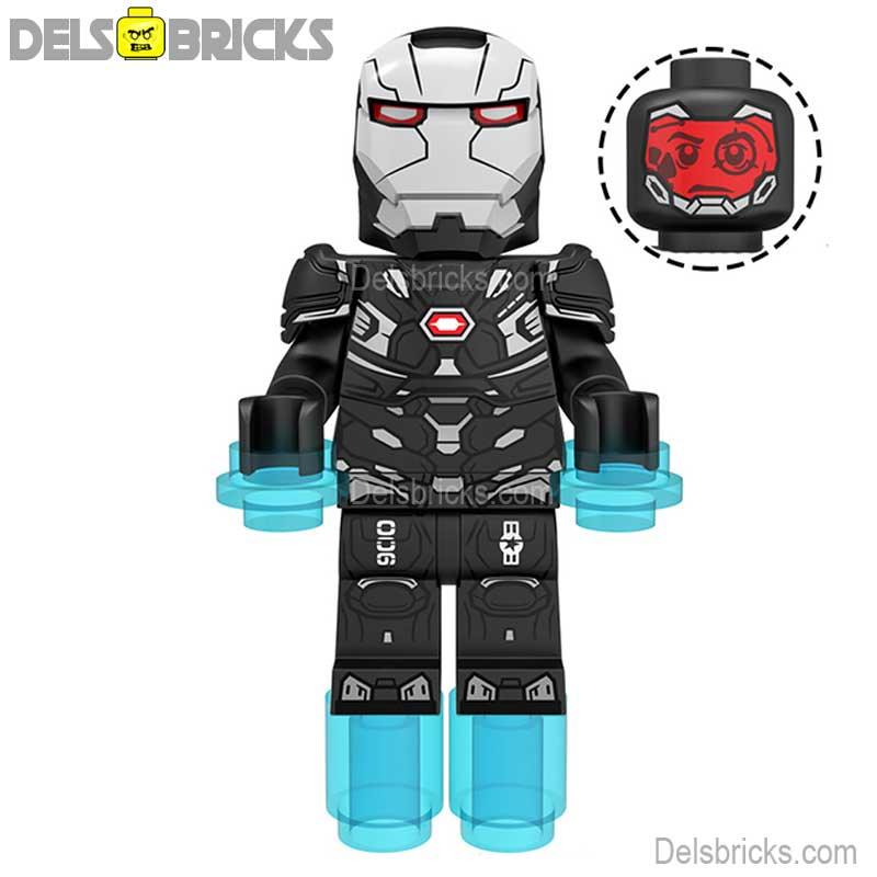 War Machine MK6 Suit MCU Lego Minifigures Custom Toys 4