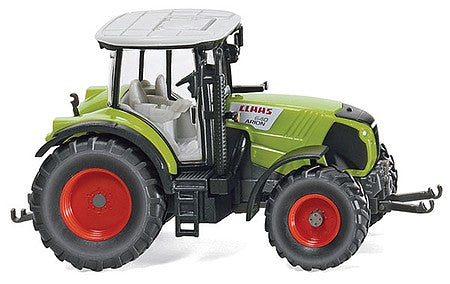 Wiking 36310 HO Scale Claas Arion 640 Farm Tractor - Assembled -- Green, White