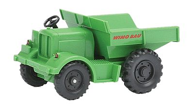 Wiking 65703 HO Scale Zettelmeyer Dumper (Tipper) Truck -- Wimo Bau (green)