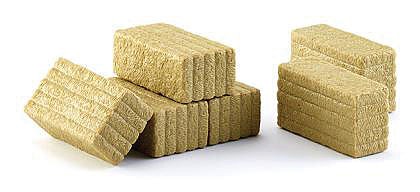 Wiking 77394 1/32 Scale Rectangular Hay Bales -- pkg(6)