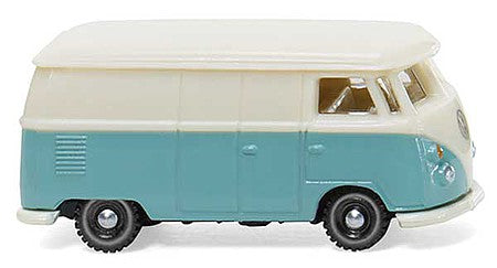Wiking 93201 N Scale Volkswagen T1 Cargo Van - Assembled -- Light Blue, White
