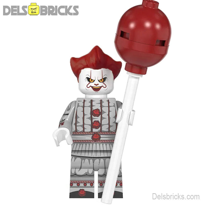 Pennywise Stephen King's IT 2017 Lego Minifigures Custom Horror Toys 1
