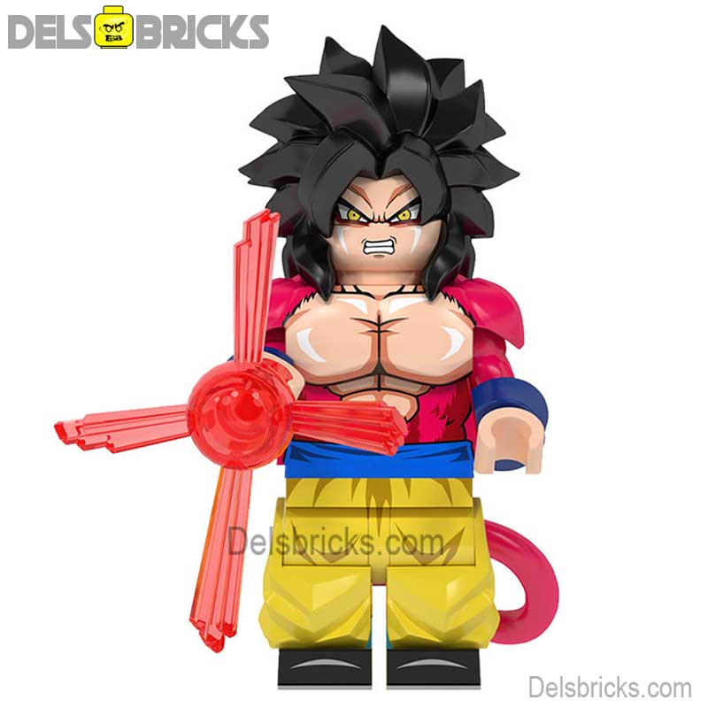 Vegeta 4 Dragon Ball Z Super Lego Minifigures Custom Anime Toys New