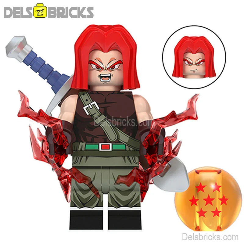 Xeno Trunks Dragon Ball Z Best Lego Minifigures Custom Anime Toys 3