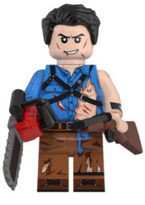 Chainsaw Survivor Custom Minifig