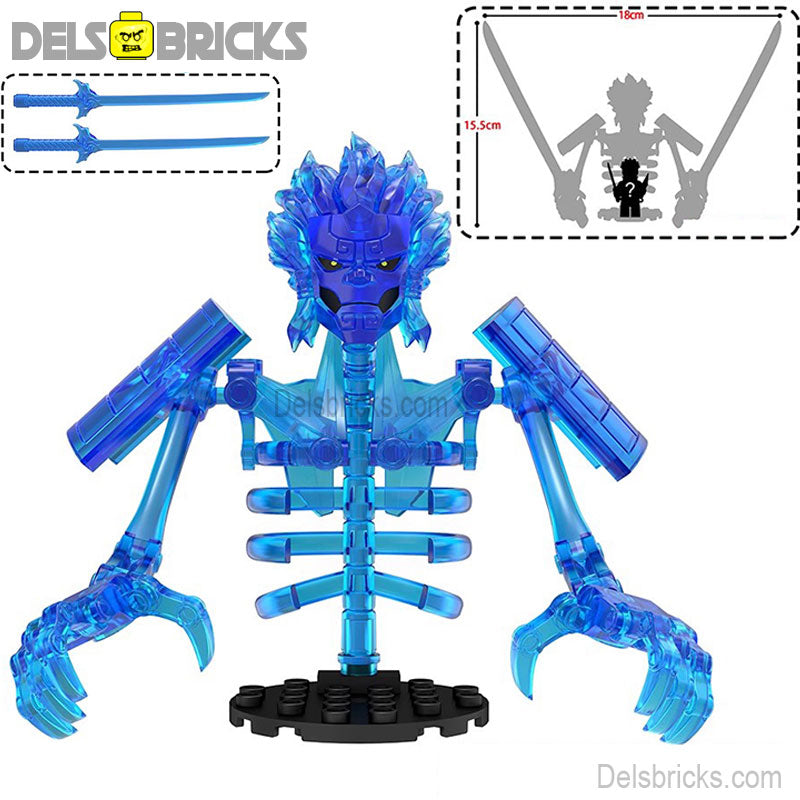 Naruto large Susanoo Madara Big Lego Anime Minifigures Custom Toys 3