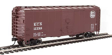Walthers Mainline 910-1342 HO Scale 40' Association of American Railroads 1944 Boxcar - Ready to Run -- Kansas City Southern #17788