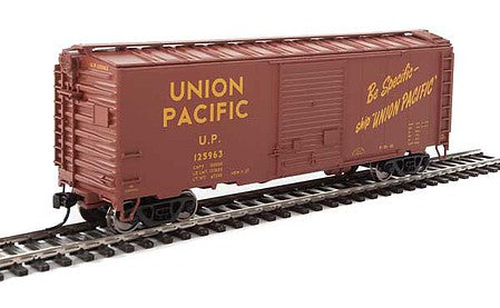 Walthers Mainline 910-2265 HO Scale 40' ACF Welded Boxcar w/8' Youngstown Door - Ready to Run -- Union Pacific(R) #125963