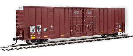 Walthers Mainline 910-3002 HO Scale 60' High-Cube Plate F Boxcar - Ready to Run -- TTX TOBX #889003