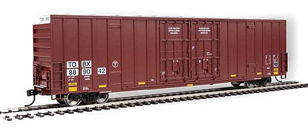 Walthers Mainline 910-3004 HO Scale 60' High-Cube Plate F Boxcar - Ready to Run -- TTX TOBX #889042