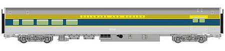Walthers Mainline 30063 HO Scale 85' Budd Baggage-Lounge Delaware & Hudson