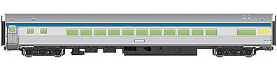 Walthers Mainline 30205 HO Scale 85' Budd Small-Window Coach Via Rail Canada