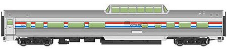 Walthers Mainline 30401 HO Scale 85' Budd Dome Coach - Ready to Run -- Amtrak
