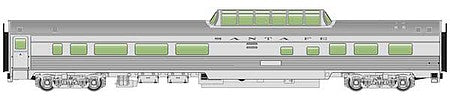 Walthers Mainline 30402 HO Scale 85' Budd Dome Coach Santa Fe