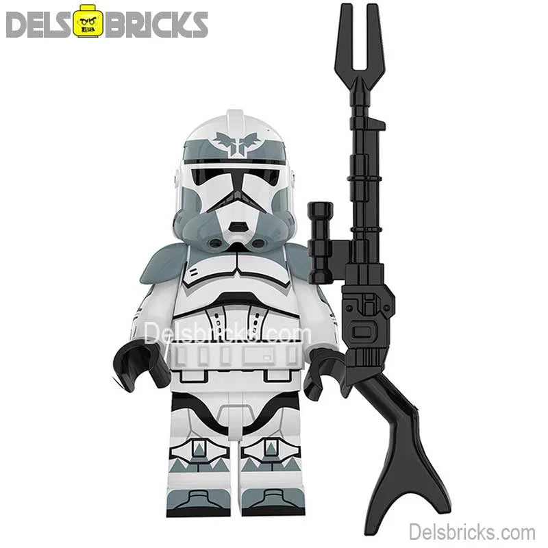 Wolf pack 104th Kamino Clone trooper Lego Star Wars Minifigures Custom Toys 5