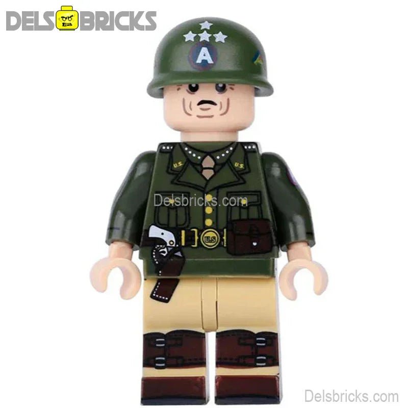 World War 2 General George S Patton Best Lego Minifigures Custom Toys