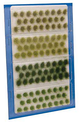 Walthers SceneMaster 949-1134 HO Scale Grass Tufts - 1/4" (104) - Wild Mix Short