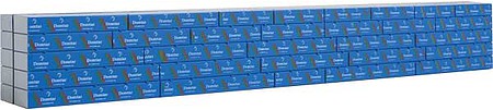 Walthers SceneMaster 949-3152 HO Scale Wrapped Lumber Load for WalthersMainline 72' Centerbeam Flatcar -- Domtar