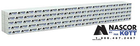 Walthers SceneMaster 949-3165 HO Scale Wrapped Lumber Load for WalthersMainline 72' Centerbeam Flatcar -- Nascor (black, blue)