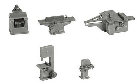 Walthers SceneMaster 949-4183 HO Scale Woodshop Equipment