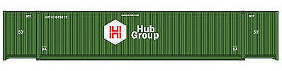 Walthers SceneMaster 949-8505 HO Scale 53' Singamas Corrug Container Hub Group
