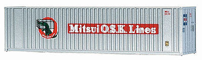 Walthers SceneMaster 949-8805 N Scale 40' Hi Cube Ribbed Container Mitsui OSK