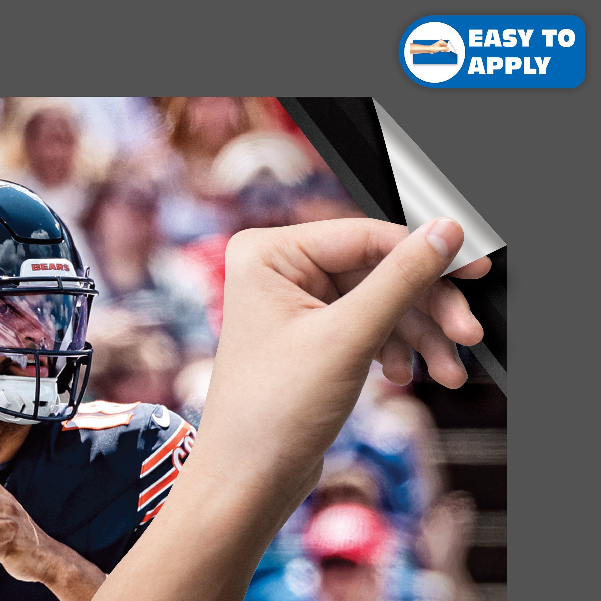 Caleb Williams - RealBig Collection - Official NFL - Chicago Bears - Reusable Vinyl Wall Decals