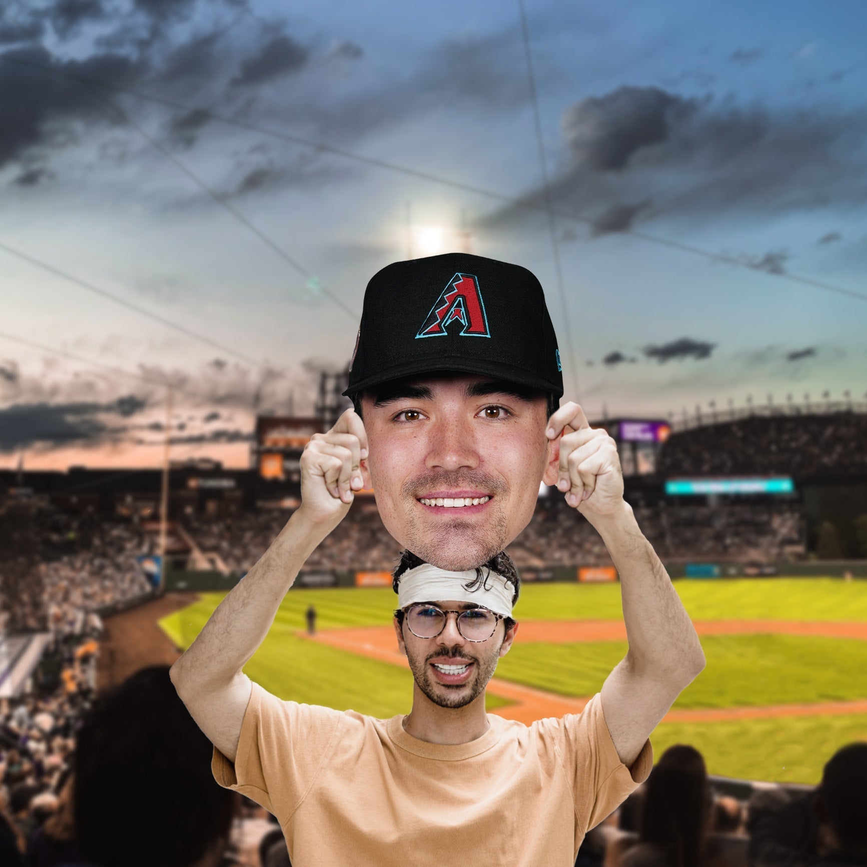 Corbin Carroll - Big Head - Official MLB - Arizona Diamondbacks - Foam Core Cutout