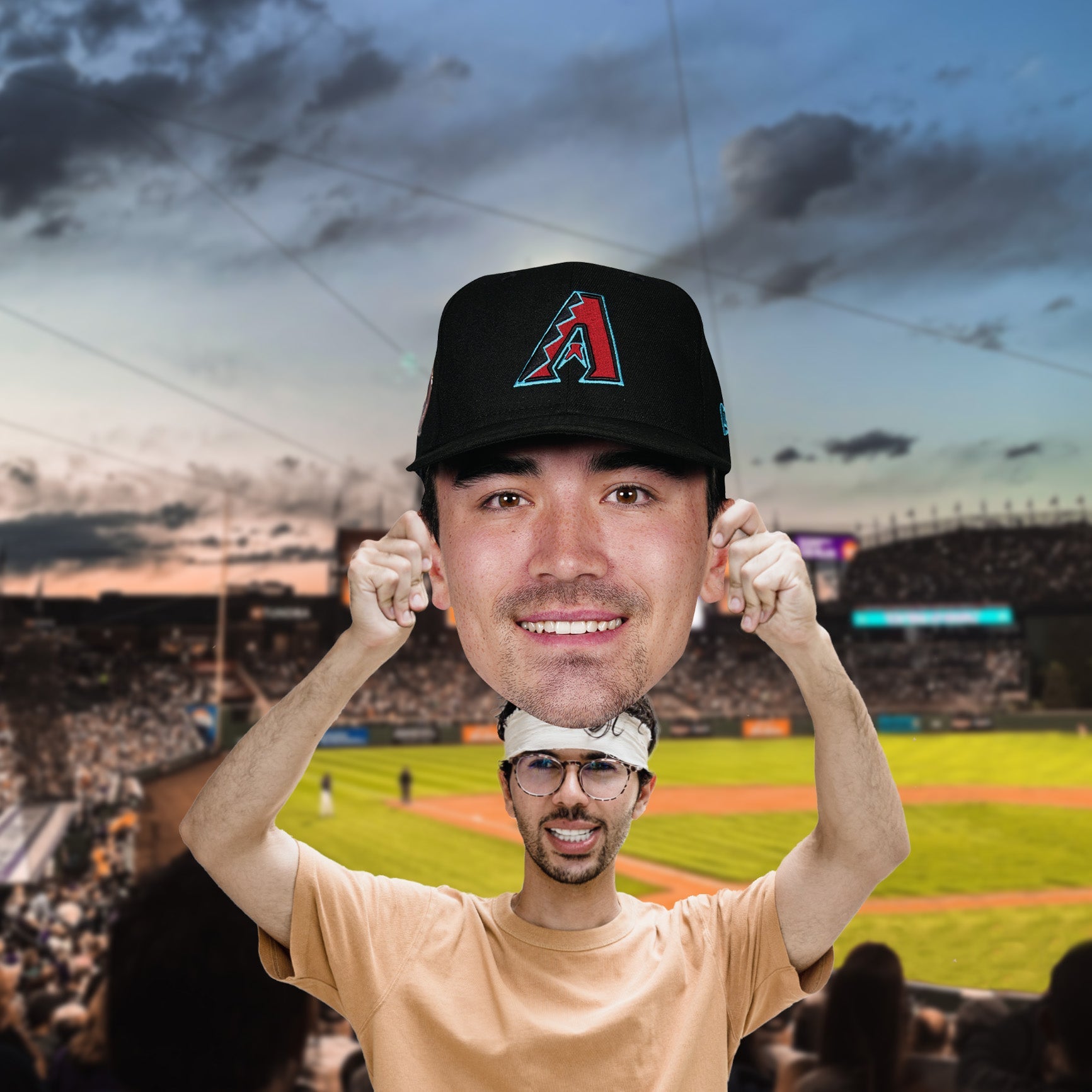 Corbin Carroll - Big Head - Official MLB - Arizona Diamondbacks - Foam Core Cutout