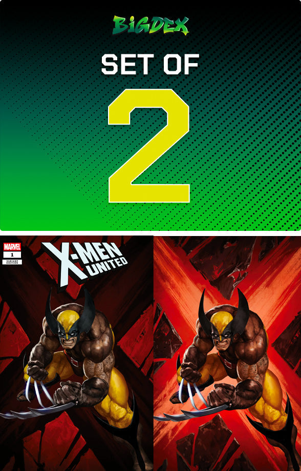 X-Men United #1 SKAN SRISUWAN Trade/Virgin Set