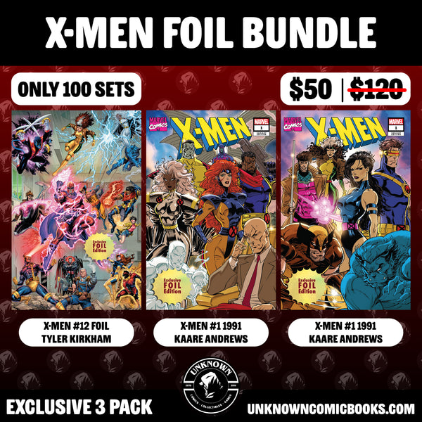 【出品1/20まで】Marvel Superdrop Foil全種+特典 未開封 x-men_foil_bundle_87c1874d-