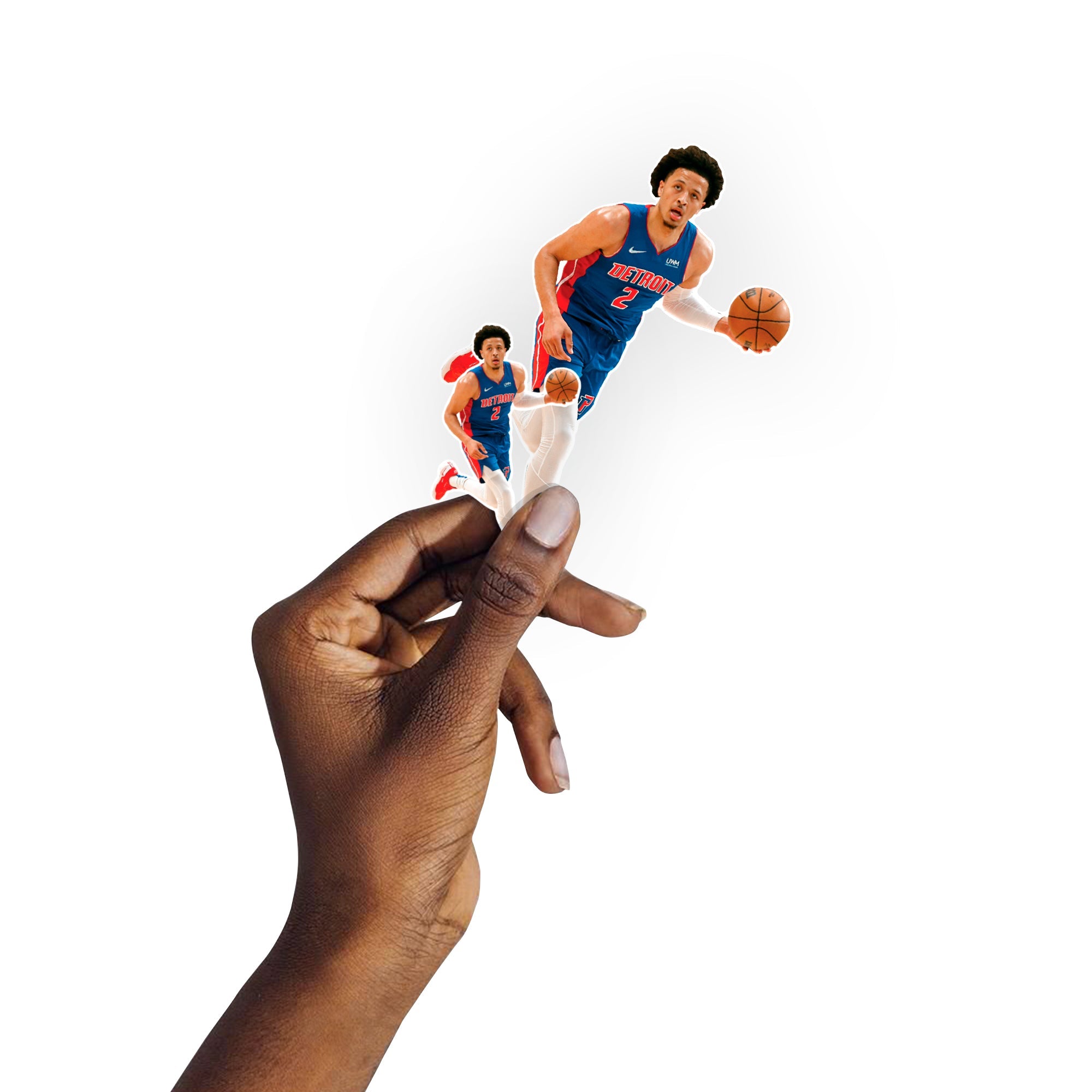 Cade Cunningham - 5 Minis (Mixed Sizes) - Official NBA - Detroit Pistons - Reusable Vinyl Decals
