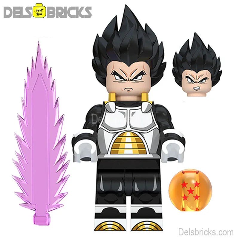 Xeno Vegeta Dragon Ball Z Best Lego Minifigures Custom Anime Toys 7