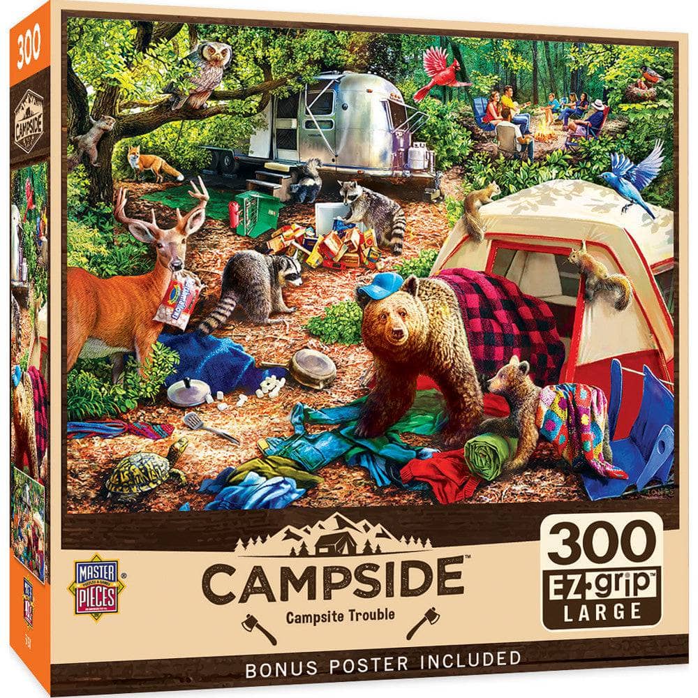 Campside - Campsite Trouble 300 Piece EZ Grip Jigsaw Puzzle