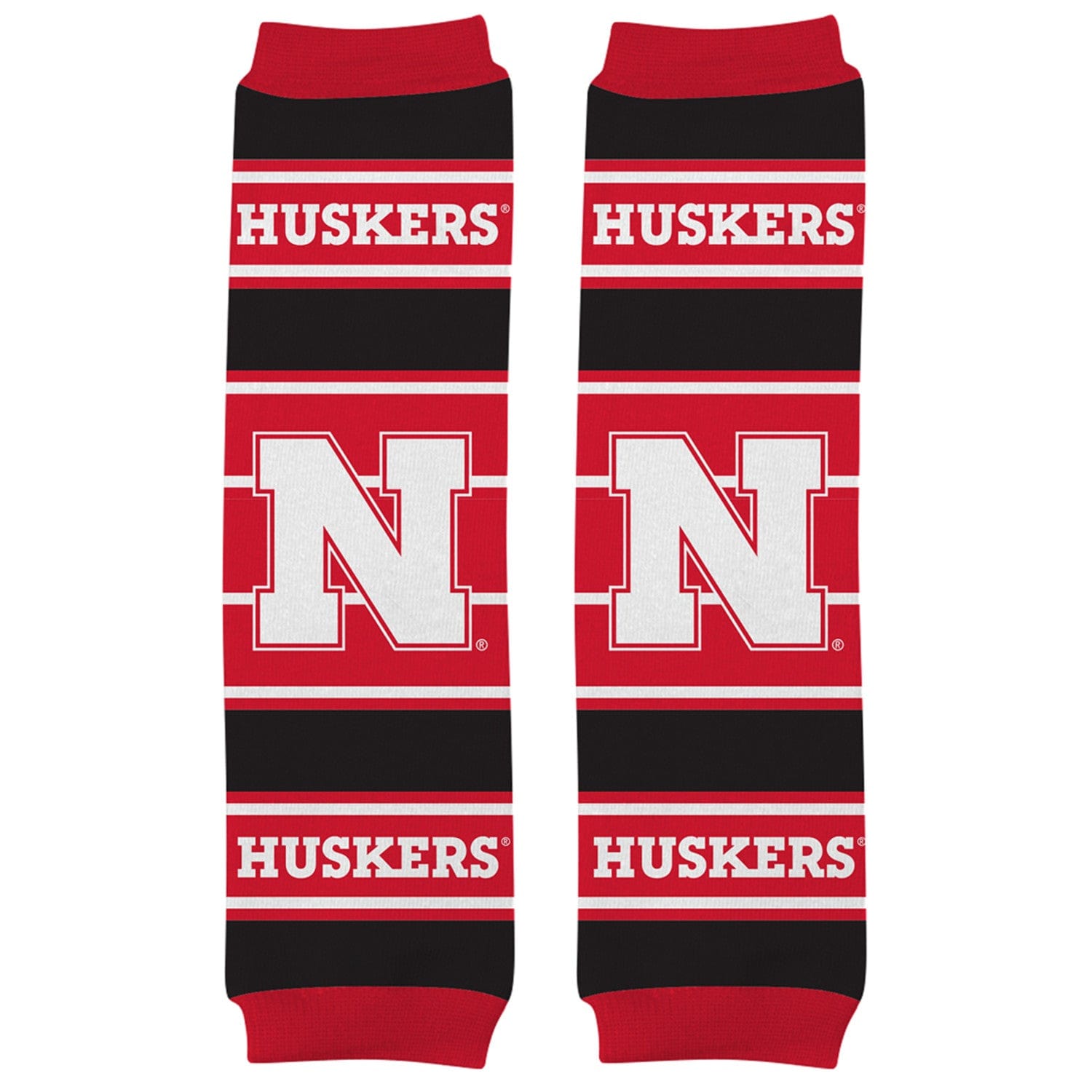 Nebraska Cornhuskers Baby Leg Warmers