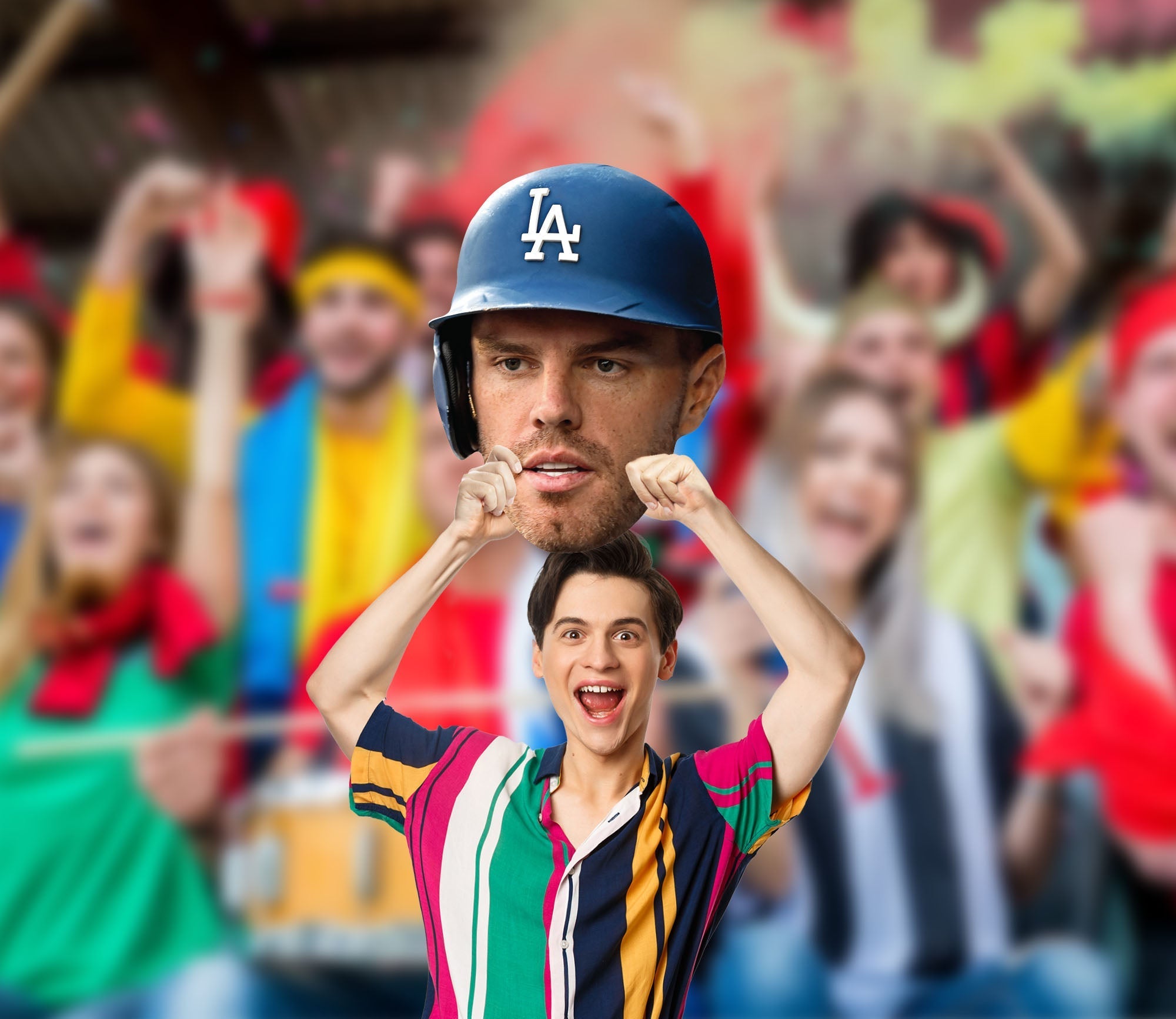 Freddie Freeman - Big Head - Official MLB - Los Angeles Dodgers - Foam Core Cutout