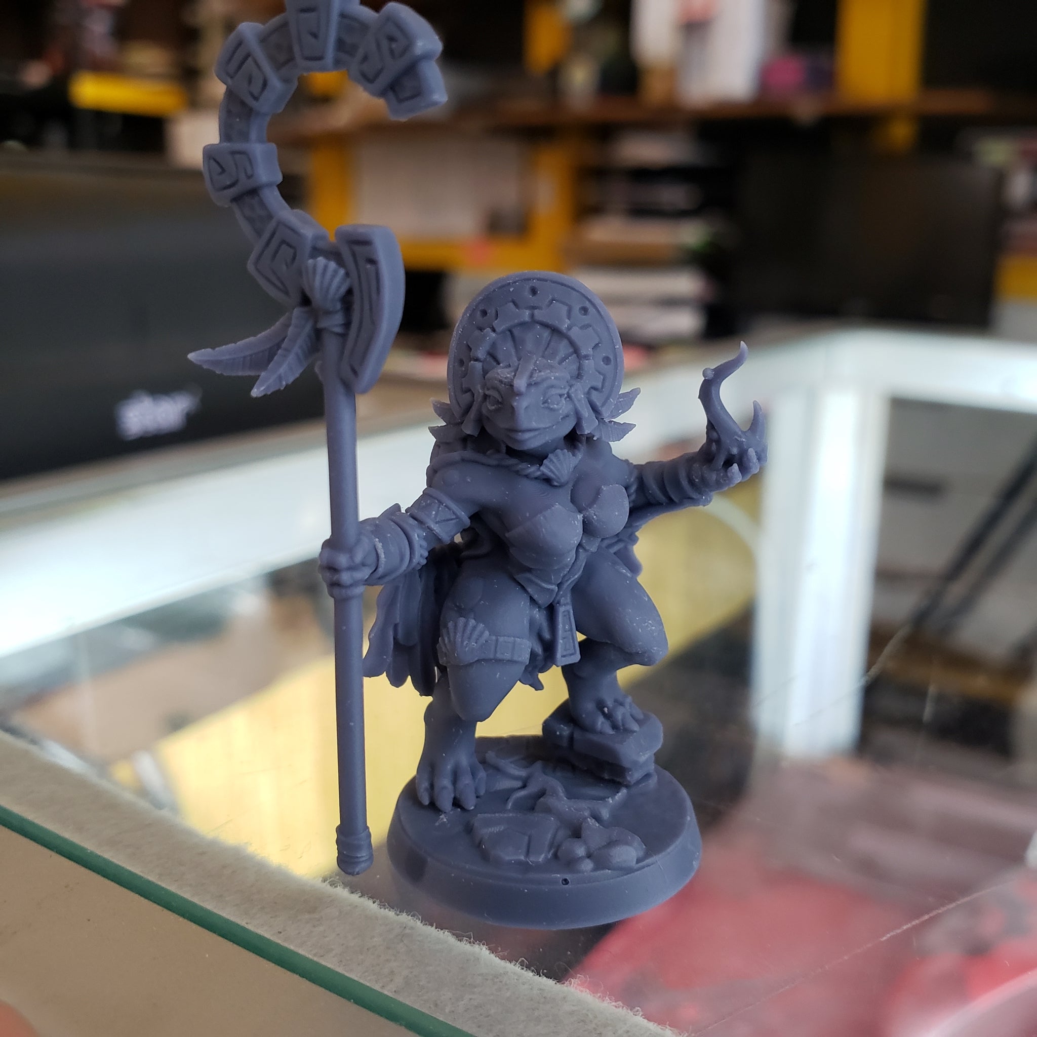 Yatl (Female Turtlekin Cleric)