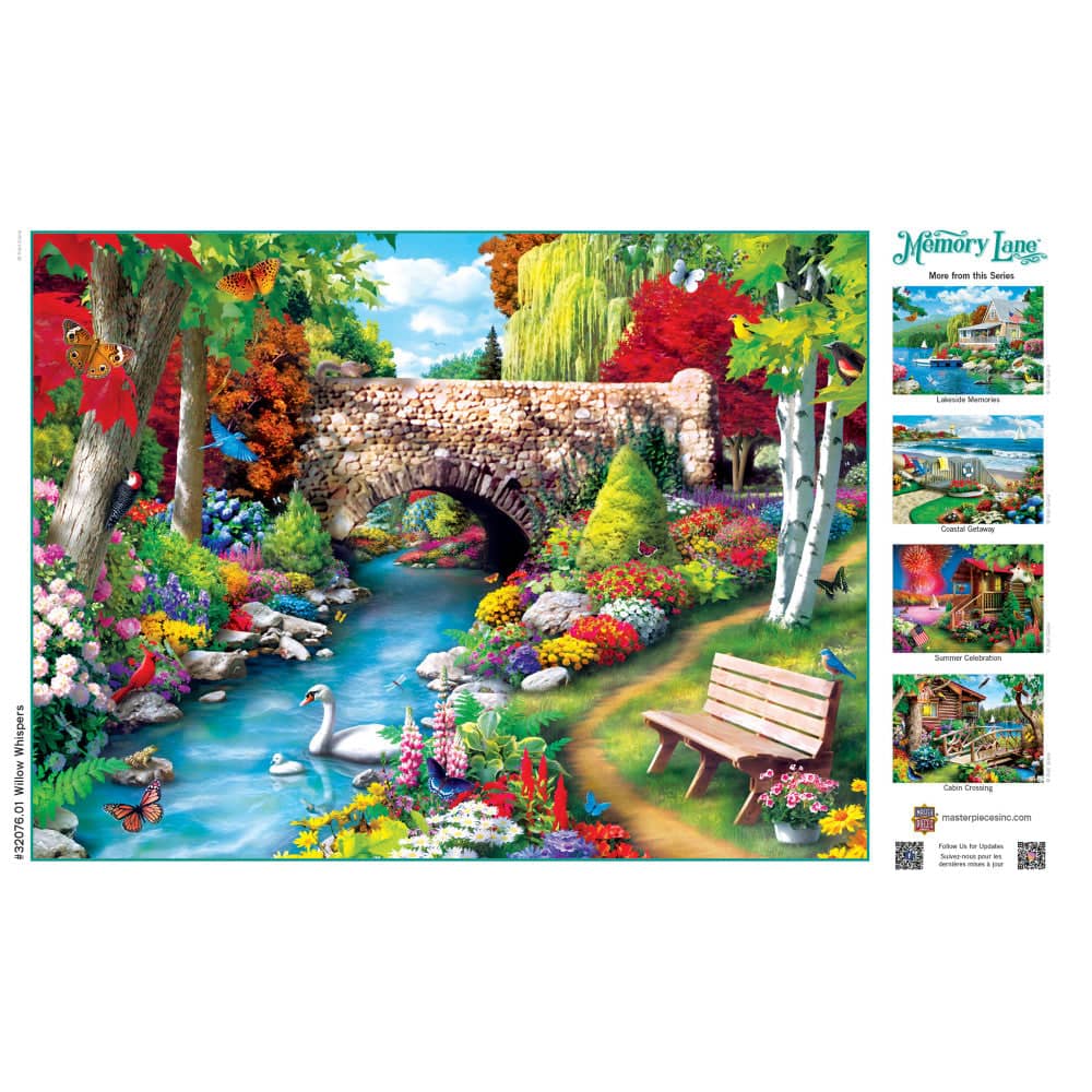 Memory Lane - Willow Whispers 300 Piece EZ Grip Jigsaw Puzzle
